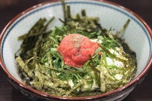 2019年6月明太子豆腐クリームまぜそば