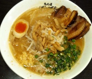 背油醤油そば